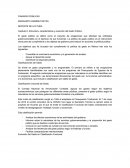 Finanzas publicas. REPORTE DE LECTURA