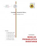 MODELOS PROBABILISTICOS EN INVENTARIOS.