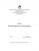 Herramientas de Texto y Sistemas Operativos. TIC II: El Sistema Operativo y Sus Herramientas
