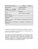 Sistemas y tecnologías de administración del conocimiento.