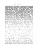 Evolución de enfermería.