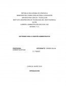 SOFTWARE PARA LA GESTIÓN ADMINISTRATIVA.