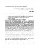 En la primera parte Gabriel Tarde nos expresa que la invención no es la única fuerza que transforma el campo social