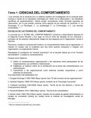 DESCRIPCION DEL COMPORTAMIENTO ORGANIZACIONAL
