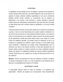 Aprendizaje La adaptación es todo aquello que nos ha obligado a generar nuevos cambios en nuestra vida para poder sobrevivir