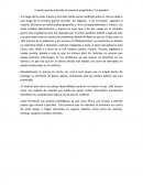 Cuando quieras entender el presente pregúntate ¿Y el pasado?