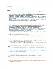 DEVOLUCION Y COMPENSACION. Página 1