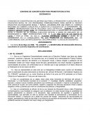 CONVENIO DE CONCERTACIÓN PARA PROMOTOR EDUCATIVO