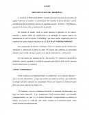 FASE I IDENTIFICACION DEL PROBLEMA