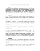 RECONSTRUCCION DE ACCIDENTES DE TRANSITO