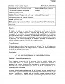 Reglamento de la Ley de servicio público de energía eléctrica y aportaciones