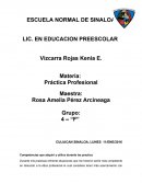 Competencias adquiridas de preescolar