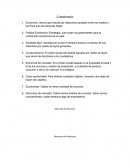 Cuestionario Economia monetaria
