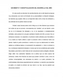 NACIMIENTO Y CONCEPTUALIZACIÓN DEL DESARROLLO DEL NIÑO acontecimientos de la vida desde las épocas muy tempranas