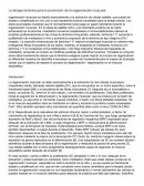 La terapia laminina para la promoción de la regeneración muscular