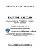 WILLIAM EDWARDS DEMING ENSAYO SOBRE CALIDAD