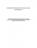 SISTEMA DE GESTIÓN DE SEGURIDAD Y SALUD EN EL TRABAJO