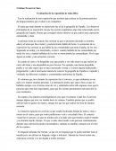 Evaluación de la exposición de tema libre.