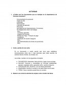 ¿Cuáles son los documentos que se manejan en la dependencia de recursos humanos?