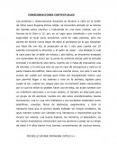 CONSIDERACIONES CONTEXTUALES