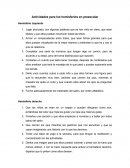 Actividades para los hemisferios en el preescolar