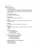 GUÍA CAPITULO # 1 Definición de conceptos