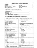 VALUACIÓN DE LECTURA DOMICILIARIA