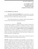 Alegatos Juicio de divorcio necesario