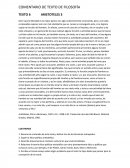 OMENTARIO DE TEXTO DE FILOSOFÍA