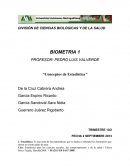 DIVISIÓN DE CIENCIAS BIOLÓGICAS Y DE LA SALUD BIOMETRIA 1