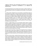 Cómo se reflejan los conceptos de estrato, clase, poder y grupo en el conflicto colombiano y el proceso de negociación?