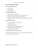 Resumen Familia, escuela y sociedad