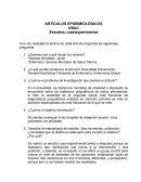 ARTÍCULOS EPIDEMIOLÓGICOS