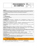 PROCEDIMIENTO DE COMPRA.