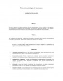 Plan estrategico AGENCIA DE VIAJES