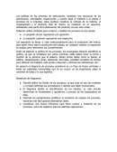 Las gráficas de los procesos de operaciones,