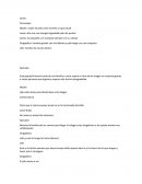 Apuntes varios - Guión teatral.