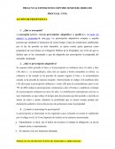 PROCESAL CIVIL ACCIÓN DE PERTENENCIA