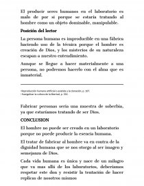 PODRÍAN LAS FABRICAS BIOTECNOLÓGICAS PRODUCIR PERSONAS. Página 4