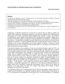 Acotaciones al Contrato Social de Jean-Jacques Rousseau.