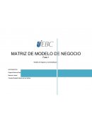 MATRIZ DE MODELO DE NEGOCIO Fase 1 Modelo de Negocio y Comercialización.