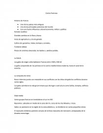 Cocina española y sus inicios. Página 1
