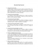 Derecho Penal General. Algunos conceptos basicos