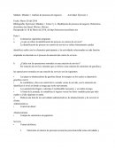 Módulo: Módulo 1. Análisis de procesos de negocios	Actividad: Ejercicio 2