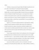 California wine cluster