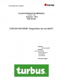 Marketing. TERCER INFORME “Diagnóstico de una MyPE”