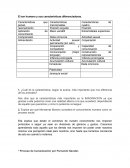 El ser humano y sus características diferenciadoras.