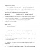 Acta de reconocimiento de avecindados y ejidatarios