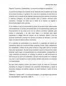 Reporte. Economía y Sostenibilidad. La economía ecológica en perspectiva