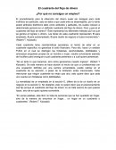 El cuadrante del flujo de dinero ¿Por qué no consigue un empleo?